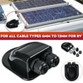 thumbnail image 2 of SharkTRUE Solar Panel Roof Double Cable Entry Gland Box Motorhome Boat UK RV, 2 of 8