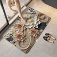 thumbnail image 4 of kyusrd Home Office Decor Specials!Diatomite Three-dimensional Flower Floor Mat Bathroom Non-slip Mat Quickdrying Soft Foot Mat Washable Foot Mat, 4 of 6