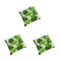 thumbnail image 2 of Decodeary Soft And Comfortable Chair Cushion Pad For Any Chair Cloth Square Chair Cushion Seat Cushion Pad Chair Pad Breathable Tropical banana leaf 3Set, 2 of 6
