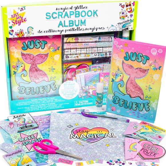 Just My Style Magical Glitter Scrapbook Set