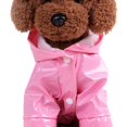 thumbnail image 4 of Manteau Imperméable à Capuche pour Chien, Veste pour Chiot, Manteau d'Extérieur, 4 of 4