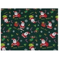 thumbnail image 3 of Ruibeauty 10Pcs Christmas Cotton Festive Fabric Patchwork Cloth DIY Craft Sewing, 3 of 5