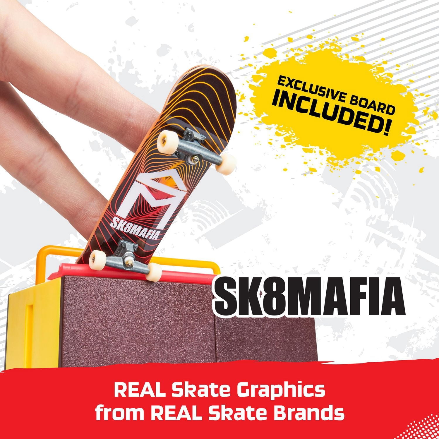 Tech Deck, Vert Wall 2.0, X-Connect Park Creator, Customizable and