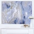 thumbnail image 1 of Design Art Agate Stone Background Abstract Canvas Wall Art Print, 1 of 3