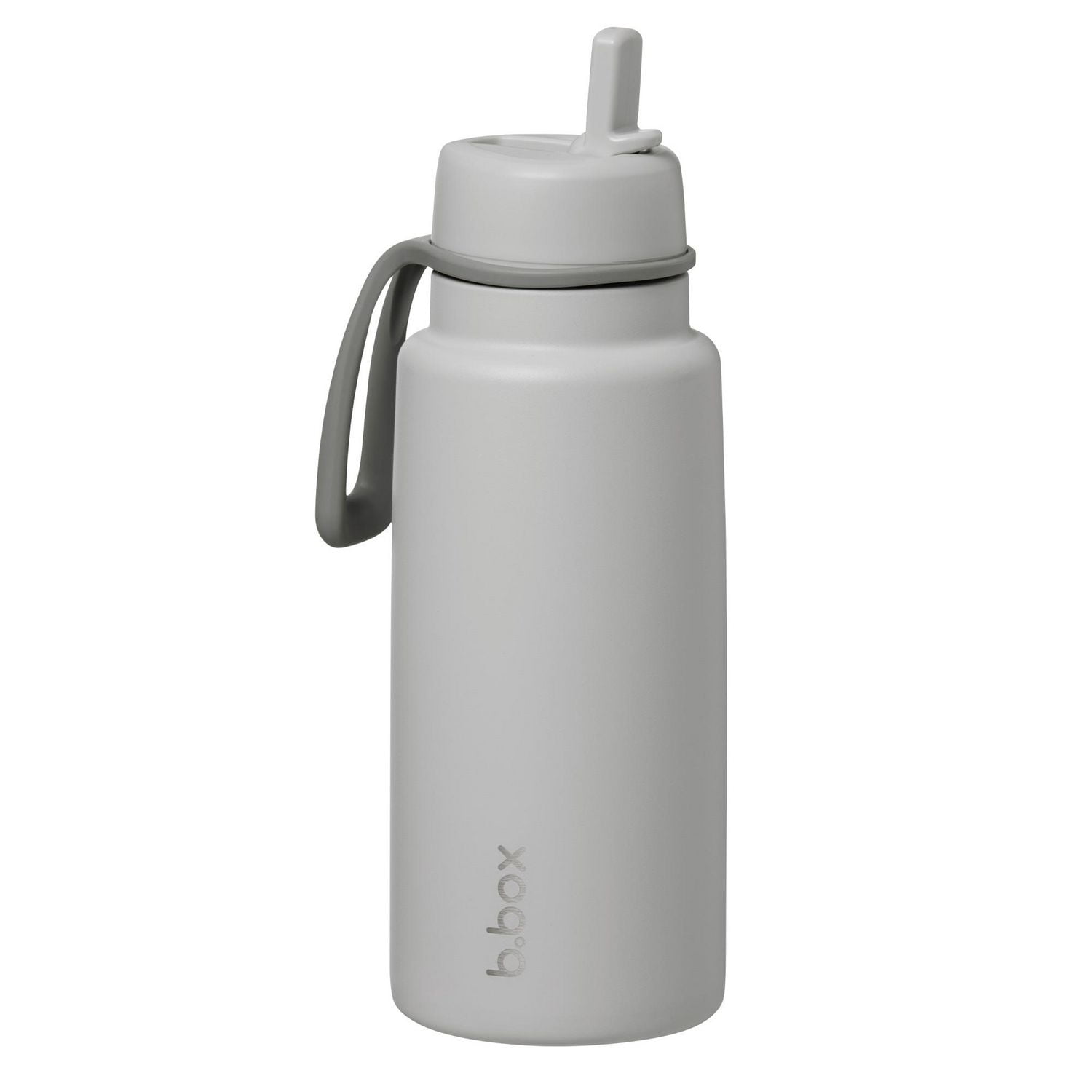 b.box - Gobelet isotherme à couvercle rabattable avec paille, grande bouteille d'eau durable pour adolescents et adultes, bouteille d'eau de voyage, isolation triple couche, sans BPA, 34 oz