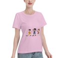thumbnail image 2 of T-Shirt Basique à Manches Courtes pour Femmes une Pièce, 2 of 6