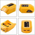 thumbnail image 3 of Dcb090 Usb Adapter Replacement For All Dewalt 10.8v/14.4v/18v Li-ion Batteries Usb Charger Power Insert For Dewalt Xr Max Dcb200 Dcb201 Dcb180 Dcb120, 3 of 5