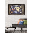 thumbnail image 3 of Avatar: The Last Airbender - Map Wall Poster, 22.375" x 34" Framed, 3 of 4
