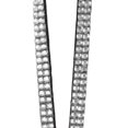 thumbnail image 3 of BELOVING Lanière Bling en Strass Cristal avec Porte-Identité à Bobine Rétractable Blanc, 3 of 7