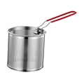 thumbnail image 4 of Tnarru Panier de Friteuse en Acier Inoxydable Panier de Cuisine Multifonction pour Friture avec Poignée pour Frites Spaghetti de Service 12 cm, 4 of 8