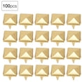 thumbnail image 3 of Rivet Bag Accessories Rivet For Leather 100 PCS 9MM Brass Copper Square Rivets Apparel Shoes Bag Accessories For Leather Decoration, 3 of 8