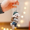 thumbnail image 1 of Pendentif Acrylique Double Face pour Sac à Dos Chiot 2D, 1 of 9