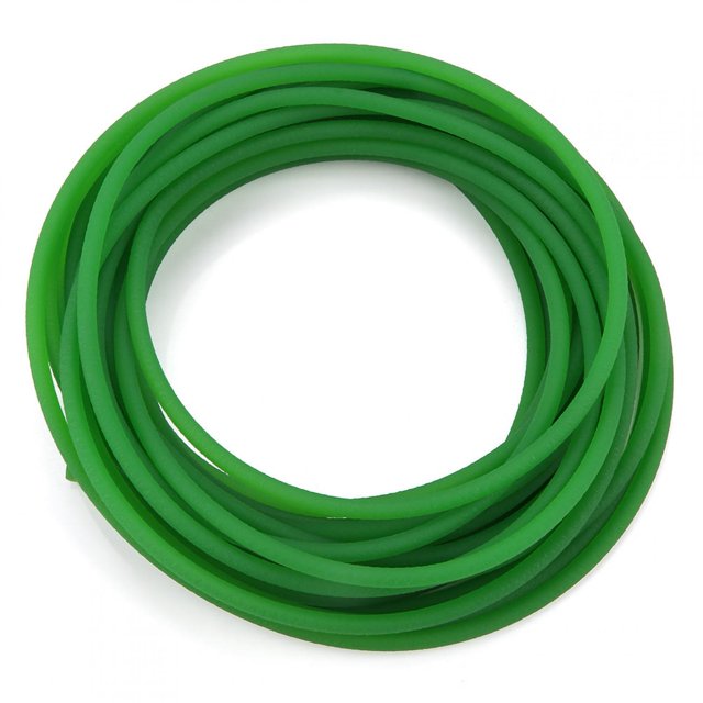 Cergrey Transmission Belt,Green Rough Surface PU Polyurethane Round Belt for Drive Transmission, Polyurethane round belt