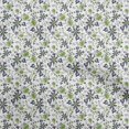 thumbnail image 1 of oneOone Georgette Viscose White Fabric Jacobean Floral Sewing Craft Projects Fabric Prints By Yard 42 Inch Wide, 1 of 4