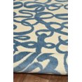 thumbnail image 2 of Capri Sasha Cream & Blue 4' 3" x 7' 3" Area Rug, 2 of 6