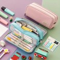 thumbnail image 2 of Matoen12 Trousse à Crayons Grande Capacité, Tissu Oxford, Multicolore, 1 Unité, 2 of 4