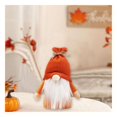 thumbnail image 4 of Way To Celebrate Cute Gnome Decoration, 10 inch Height, Orange Colour, 4 of 4