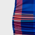 thumbnail image 4 of PatPat Family Matching Sets Preppy Style Plaid Panel Tee or Ruched Design Drawstring Side Bodycon Strap Dress, 4 of 5