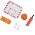 thumbnail image 1 of ZLight Punch-Free Hanging Type Basketball Hoop Net Backboard Frame Outdoor Wall Mounted Educational Toy Sport Tool, 1 of 6