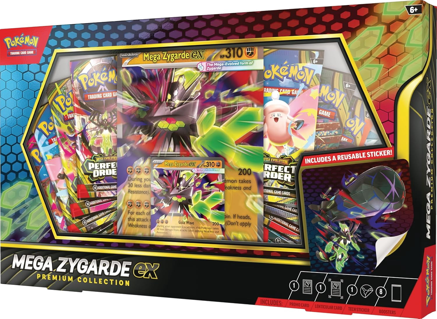 Pokemon  Trading Card Game Mega Zygarde ex Premium Collection
