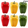 thumbnail image 2 of Coofit Artificial Pepper Foam Lifelike Realistic Creative Faux Pepper Fake Pepper, 2 of 10
