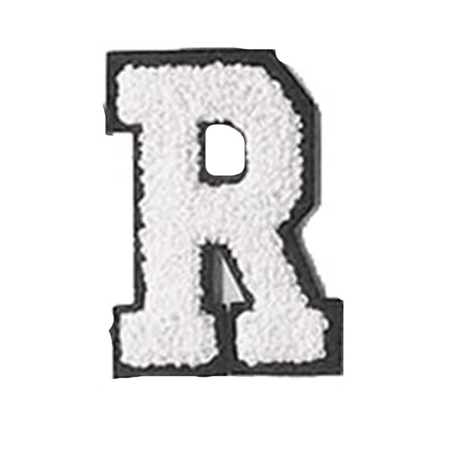 Intimates Accessory Glitters Iron On Letters Sew On Embroidered English Alphabet Applique Adhesive Repair For Fabric Clothing Shirts Jeans
