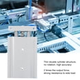 thumbnail image 4 of 30-800 Mm/s Durable Double-Rod Air Cylinder, Pneumatic Slide Bearing Cushioned, Convenient Material Handling For Automotive, 4 of 8