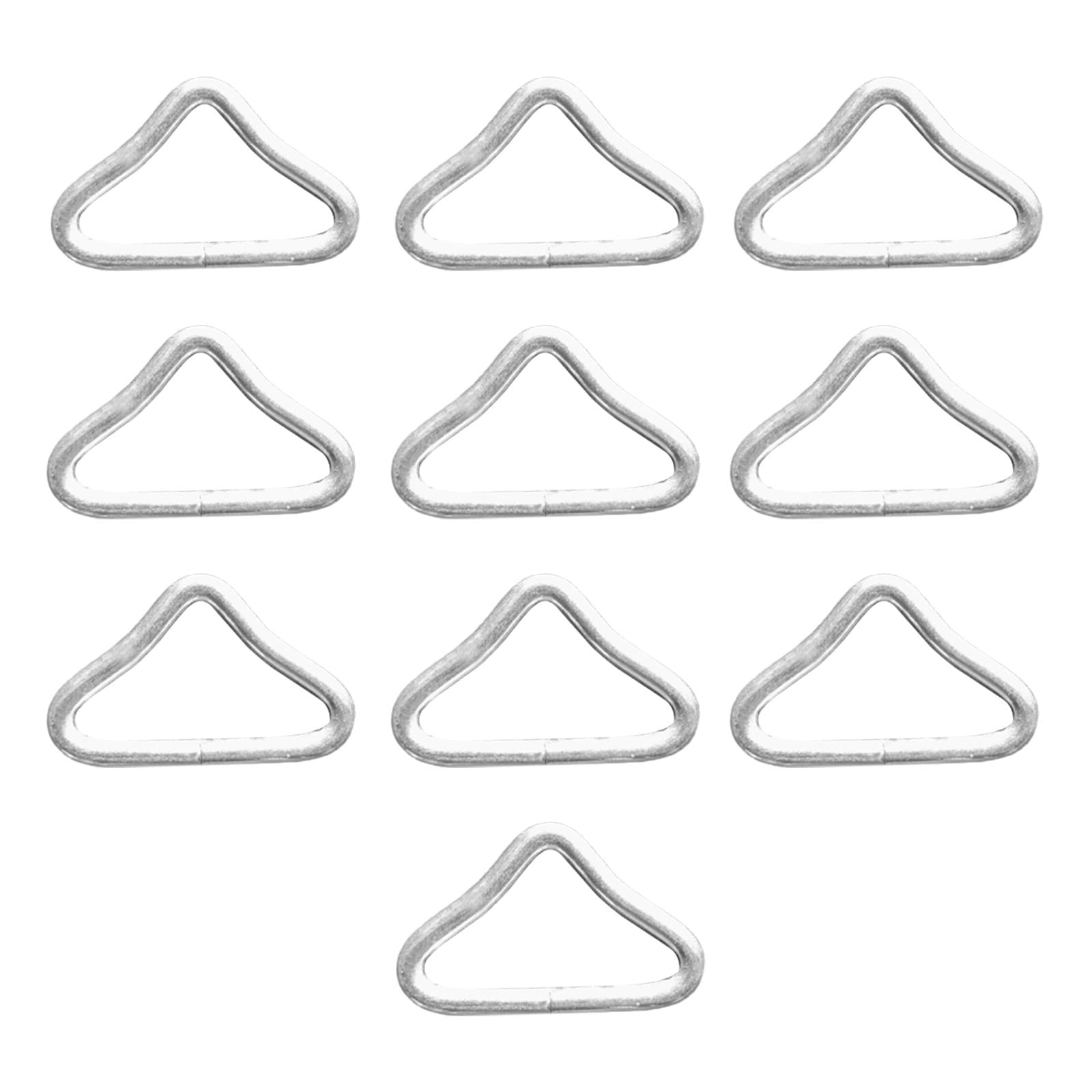 Almencla 10X Metal Triangle Buckle Sp Buckles Accessories for Kids Trampoline 10PCS 10PCS ONLY