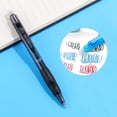 thumbnail image 2 of ZTTD Erasable Gel Pens, 12 Colors Retractable Fine Point Erasable Pens Clicker, Fine Point 0.5mm, Make Mistakes Disappear for Drawing Writing Planner and Crossword Puzzles, 1Count(Black), 2 of 7
