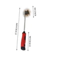 thumbnail image 3 of Ovzne Double Color Plastic Handle Stainless Steel Loosening Mower Blade With Slip And Remover On Clearance, 3 of 5