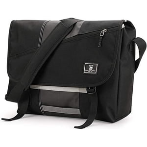 Jinsinto Messenger Sac pour femmes - Toile 14 Laptop de pouce Satchel mallette d'ordinateur hommes sac de corps de l'école sac à dos