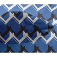 thumbnail image 4 of oneOone Viscose Chiffon Fabric Chevron Geometric Print Fabric By The Yard 42 Inch Wide, 4 of 4