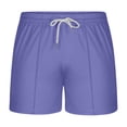 thumbnail image 1 of Diufon Men's Athletic Shorts Spring Summer Casual Elastic Waisted Drawstring Sport Shorts Wide Leg Loose Shorts, 1 of 4