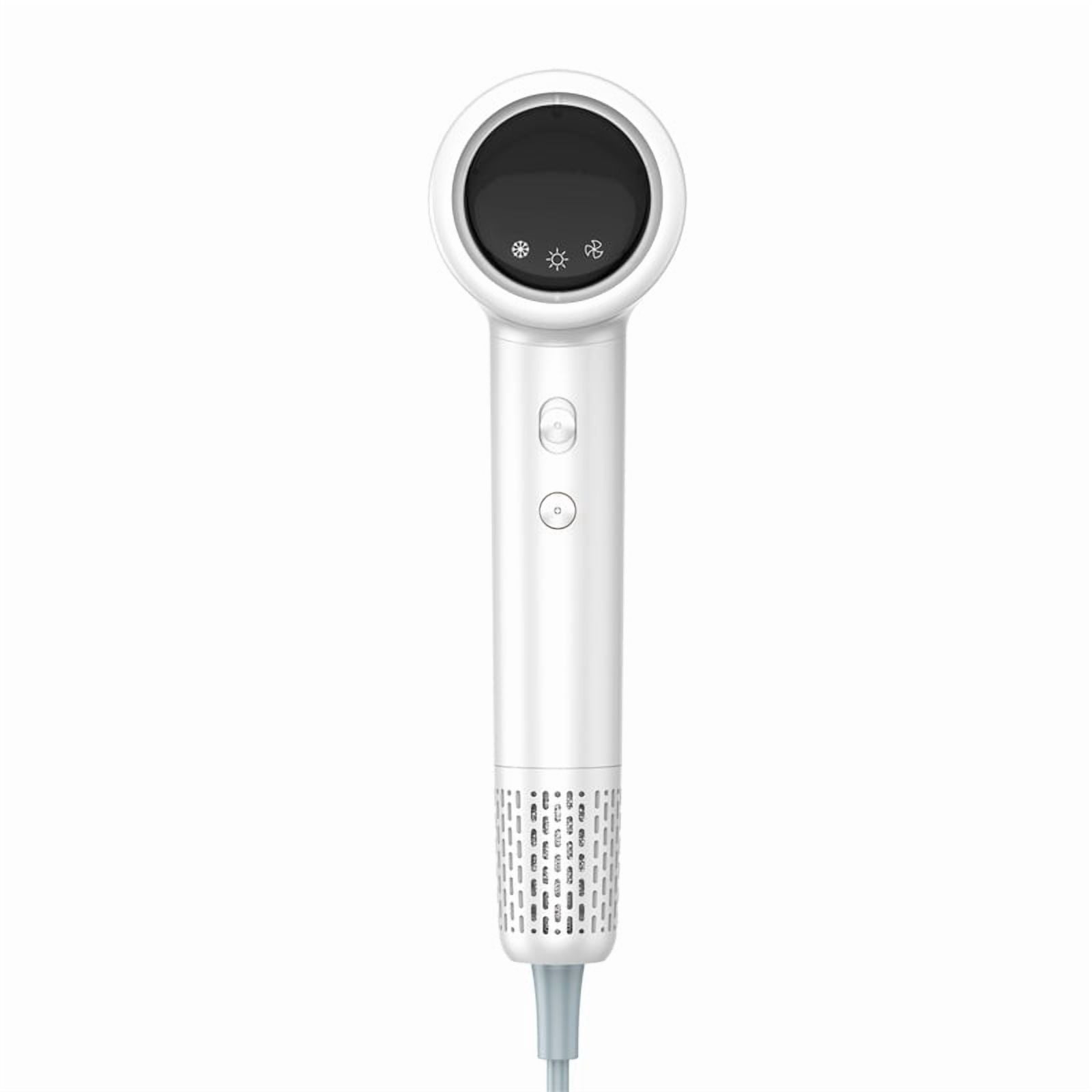 High-Speed Hair Dryer with 110,000 RPM Brushless Motor and Negative Ions, Professional Ionic Blow Dryer for Fast, Frizz-Free Drying with Magnetic Attachments