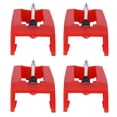 thumbnail image 2 of Conical  Ceramic Head Stylus , ABS+Aluminum 4Pcs Turntable Stylus, For Home Turntable Needle Accessory Replacement Most Phonographs, 2 of 8