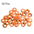 thumbnail image 3 of Unique Bargains Lot de 30 Rondelles à Encastrer M5 en Alliage d'Aluminium Anodisé pour Finition, Orange, 3 of 4