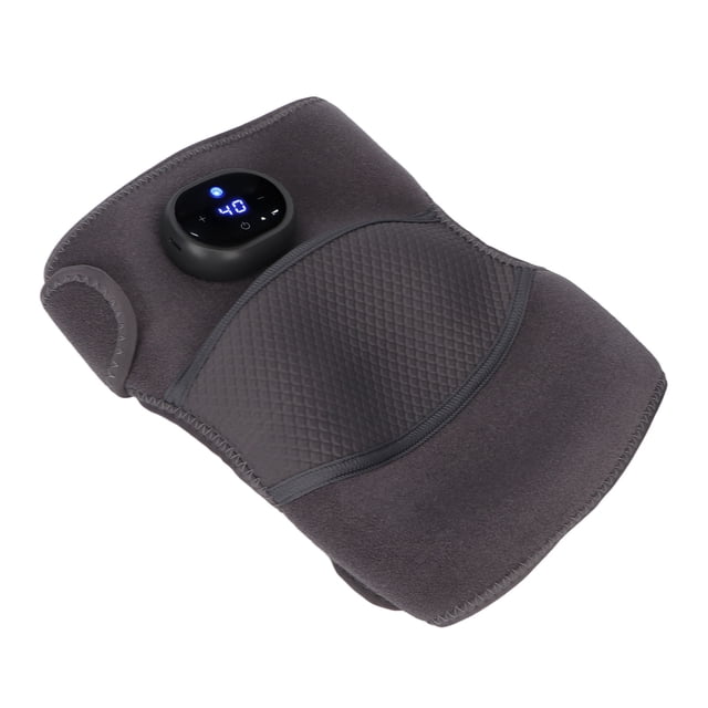 Heated Knee Brace, 3 Gears Vibration Adjustable Knee Massager 3D Massage For Home