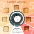 thumbnail image 3 of Kojooin Commercial Conveyor Toaster, 150 Slices Per Hour, 1300W with 7 Temperature Settings and Timer, 3 of 7