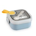 thumbnail image 2 of Baby Food Lunch Box Spoon Portable Safety Locking Children Storage Container Outdoor Washable Bowl Tableware with Lid, 2 of 10