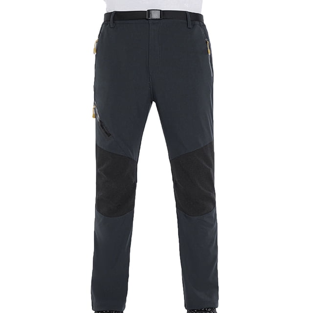Penkiiy Pantalon de Randonnée Homme Liquidation Pantalon pour Homme à Enfiler Été Respirant Sports de Plein Air Pantalon d'Alpinisme Pantalon Pantalon Gris Foncé