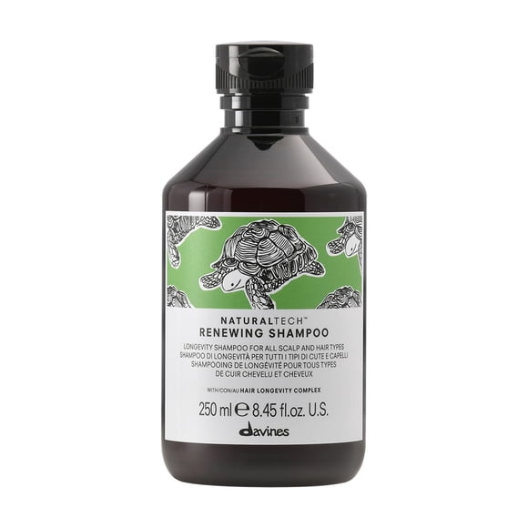 Davines Naturaltech RENEWING Shampoo, Gentle Cleansing That Promotes The Well Being Of Hair And Scalp, 8.45 Fl Oz (Pack of 1)