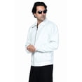 thumbnail image 1 of Veste en Cuir Blanche pour Homme, 1 of 8
