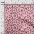 thumbnail image 2 of oneOone Tissu Polyester Spandex Rose Feuille avec Chevron Matériel de Robe Tissu Imprimé Tissu au Mètre 56 Pouces de Large, 2 of 5
