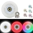thumbnail image 3 of MYG Magnetic Core Inline Skate Wheels with Flashing Lights 64MM110MM for Safety, 3 of 6