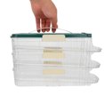 thumbnail image 3 of KAKOWELY Egg Crate Rolling Egg Organizer Pet Modern Kitchen Utility 1Set, 3 of 8
