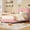 Pink, variant on Ourlova Queen Size Platform Bed Frame Metal Frame Twin Bed Fame with Strong Wooden Slats Sherpa Fabric Upholstered Bed Frame with Headboard No Box Spring Needed No Noise Free Beige