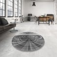 thumbnail image 4 of Ahgly Company Tapis d'Intérieur Lavable à la Machine, Carré, Transitionnel, Gris Gray, Tapis de Zone, 8 Pieds Carré, 4 of 7