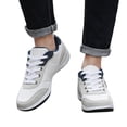 thumbnail image 2 of XZNGL Chaussures de Course Lacets de Chaussures pour Espadrilles Hommes Mode Décontractée à Lacets Cuir Sport Chaussures de Course Respirantes Espadrilles, 2 of 8