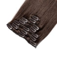 thumbnail image 3 of 100% Remy Human Hair Clip in Human Hair Extensions Silky Straight Human Hair 7 Pcs 15 clips, 3 of 6