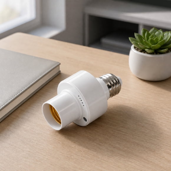Miogawg Motion Sensor Lamp Base Screw Socket Smart Motion Induction Lamp Base For Stairway Corridor Oned Garage
